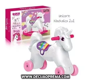 Dolu Klackalica Unicorn 2u1 - 0