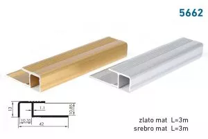 LAJSNA ZA STEPENIŠTA I KERAMIKU 9032 - ZLATO  - 0