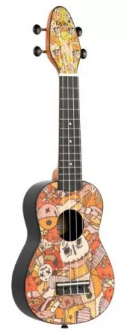 Keiki K2-VP Voodoo Puppet ukulele set - 0