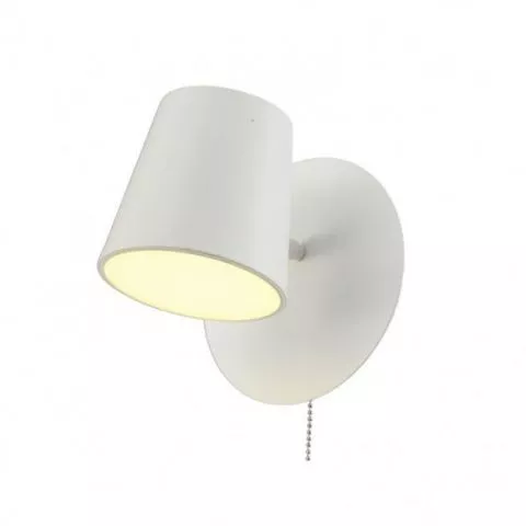 VESTA 439 ZIDNA LAMPA 1XG9 MAT BELA 201147 - 0