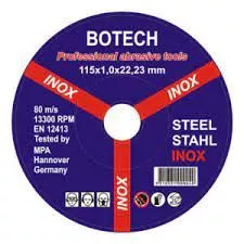 Brusna ploča za inox 180x1,6x22 Botech - 0