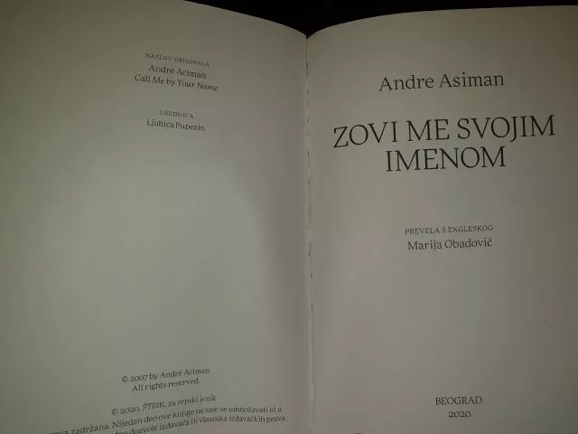 Zovi me svojim imenom - 2