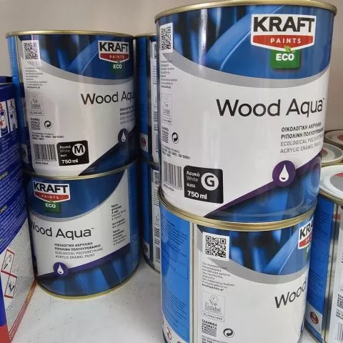 VODORAZREDIV EMAJL Eco Wood Aqua KRAFT - 0