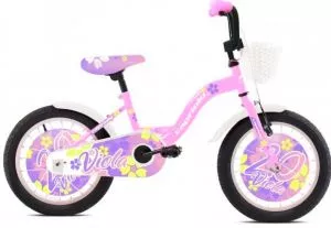 Dečiji bicikl Capriolo Viola rozo bela 20" - 0