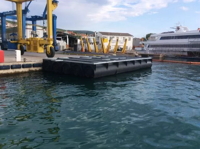 Plastični ponton Ø 500 mm  nosivost 98 kg / m - 3