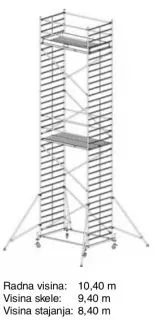 POKRETNA SKELA - Iznajmljivanje - model 7 - 0