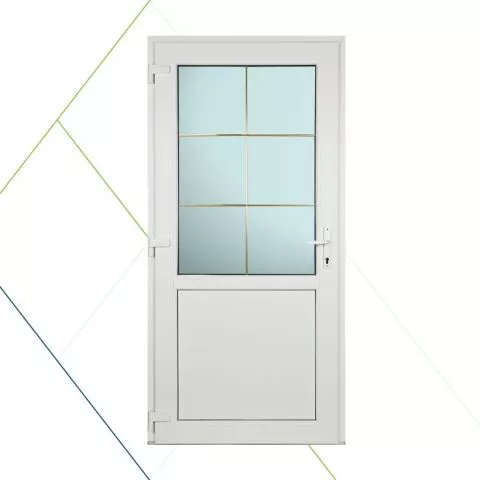 Jednokrilna karolaj vrata sa 3D šarkom Beoline Standard 1100 mm x 2100 mm - 0