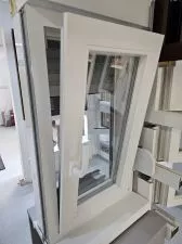 Jednokrilni PVC prozor 120 x 120 beli   - 0