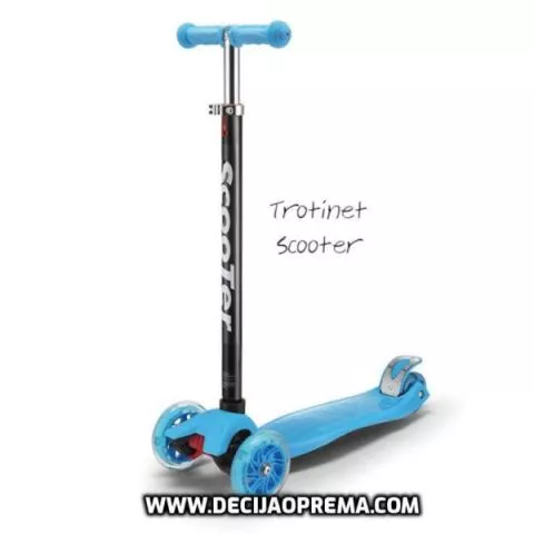 Trotinet Scooter Plavi - 0