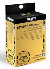 Gewo Select Pro 40+ *** Takmičarske Loptice 6/1 - 0