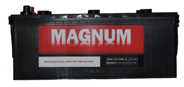 AKUMULATOR MAGNUM 12V 180AH 1150A DESNO+ - 0