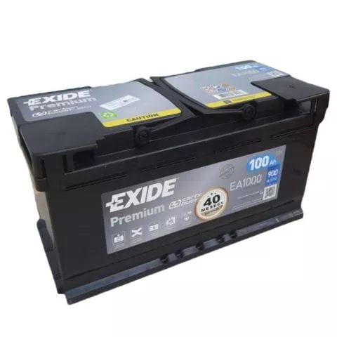 Akumulator EXIDE  12V 100Ah 900A PREMIUM desno+ - 0