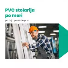 Jednokrilni PVC prozor Beostandard 520 mm x 600 mm - 0