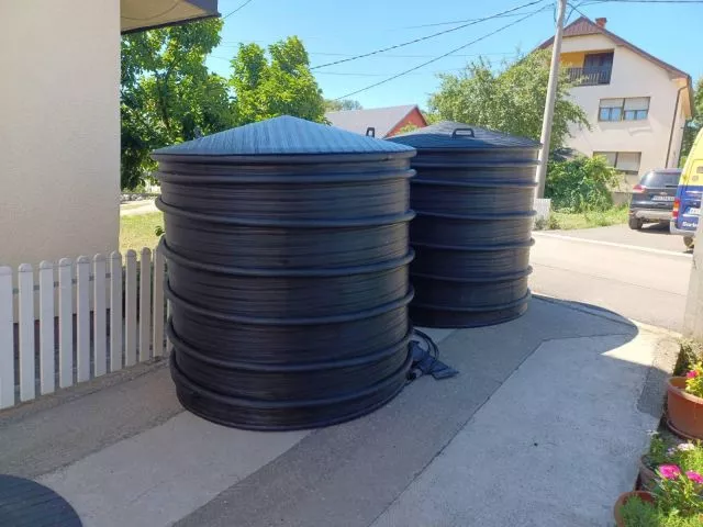 PLASTIČNA KACA V- 500 L - Ø 800x1000 - 0