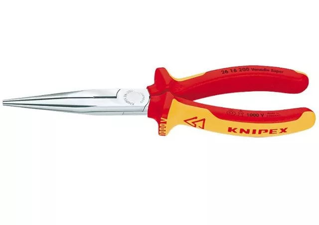 Knipex - Izolovana špic klešta prava 200mm - 0