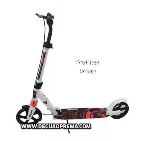 Trotinet Urban Scooter White - 0