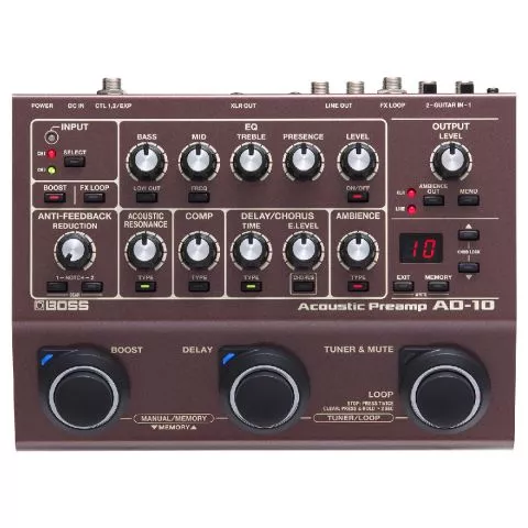 Boss AD-10 Acoustic Preamp - 0