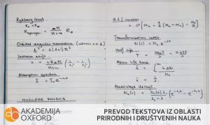 Prevod tekstova iz oblasti prirodnih i društvenih nauka Akademija Oxford - 0