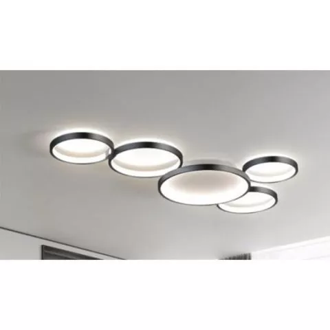 Vesta 373 plafonska svetiljka LED 60W 3000K CRNA 201081 - 0