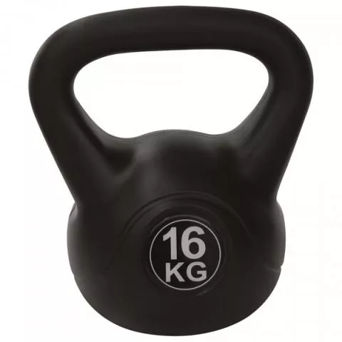 Kettlebell, Rusko zvono, 16 kg, PVC - 0