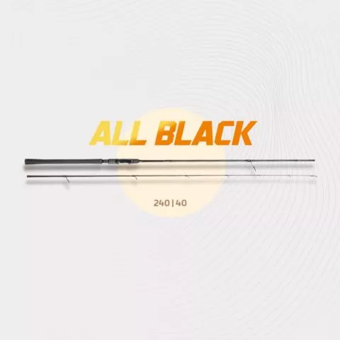 Zeck all black 240 cm/40 gr - 0