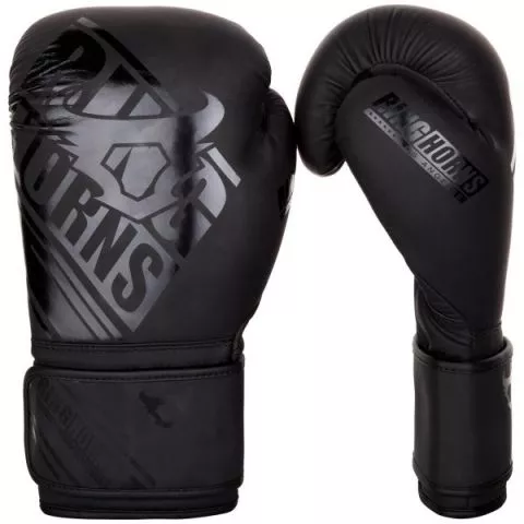 Rukavice za Boks Ring Horns Nitro Crno/Crne 14OZ - 0