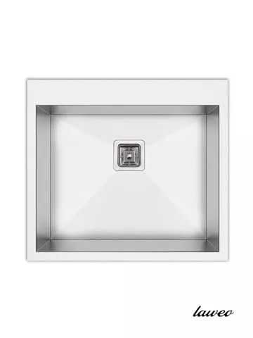 Podgradna sudopera Laweo AS 251 inox 9x9cm 55×49,5cm - 0