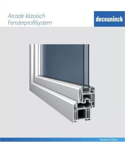 Pvc jednokrilni prozor 100 x 120 cm Inoutic arcade - 0