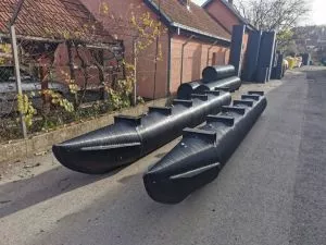 Plastični ponton Ø 800 mm nosivost 250 kg / m - 0