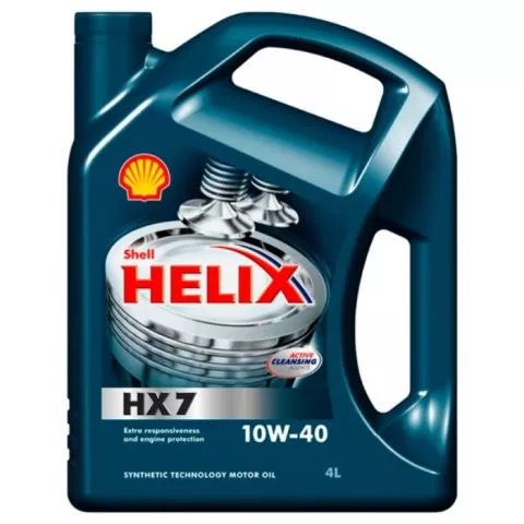 SHELL HELIX HX7 Motorno ulje 10W40 4L - 0