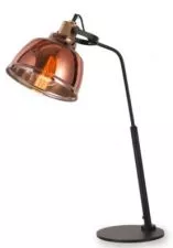 LUNA 219 STONA LAMPA E27 CRNA/BAKAR 202002 - 0