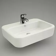 Lavabo za kupatilo Umivaonim pravougli Caspia 60 cm  - 0