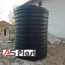 Vertikalni plastični rezervoar 50000l prečnik 3000mm visina 7100mm - 0