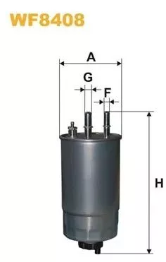 Wix filter goriva 1.3 mjet WF8408 - 0