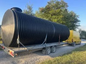 Horizontalni plastični rezervoar 20.000l - 0