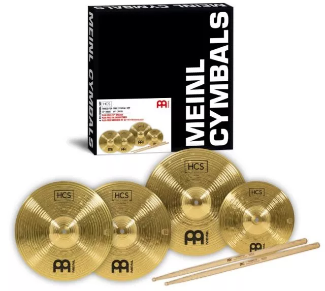 Meinl HCS1314+10S Set činela - 0