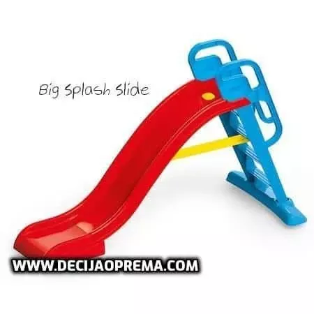 Tobogan Big Splash Slide Crveni - 0