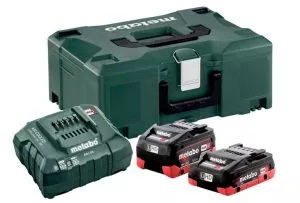 Metabo - Basic set LiHD 1 x 4.0 Ah + 1 x 5.5 Ah - 0