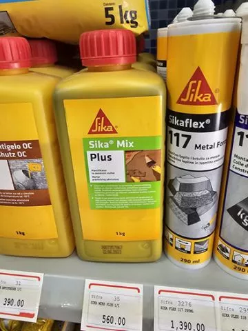 SIKA MIX PLUS Aditiv za beton - 0