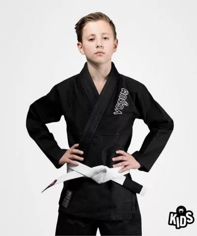 Venum Contender Kids BJJ Kimono Crni C3 - 0