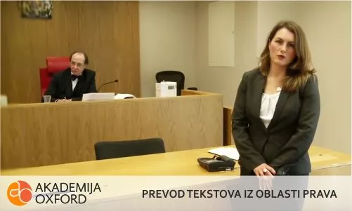 Prevod tekstova iz oblasti prava Akademija Oxford - 0