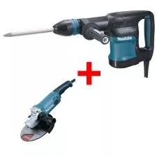 Makita - Štemarica HM0870C + Ugaona brusilica GA9050 - 0