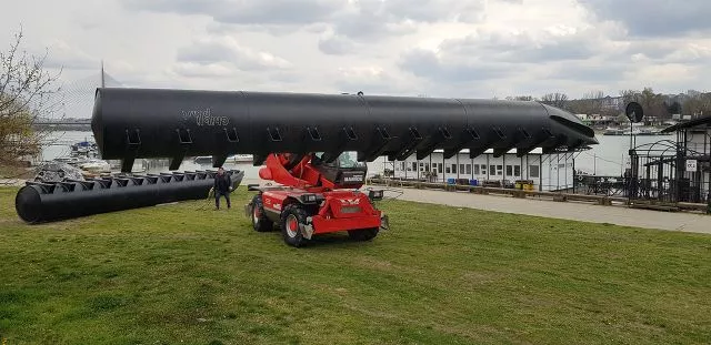 Plastični ponton Ø 800 mm nosivost 250 kg / m - 8