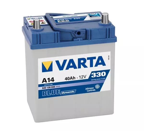 AKUMULATOR VARTA BLUE DYNAMIC Asia tanje kleme - 12V 40AH 330A DESNO+ - 0