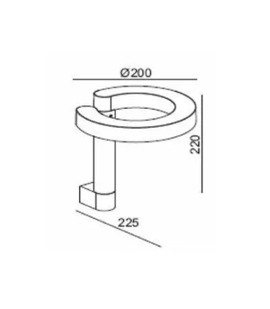 HILITE LED SVET 5721-LED SPOLJNA ZIDNA IP54 250069 - 1