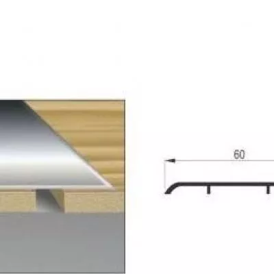 ALUMINIJUMSKA LAJSNA - Al profil 6238 - 0