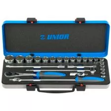 Unior - Ključevi nasadni, prihvat 1/2", u metalnoj kutiji - 190BI6P24 - 0