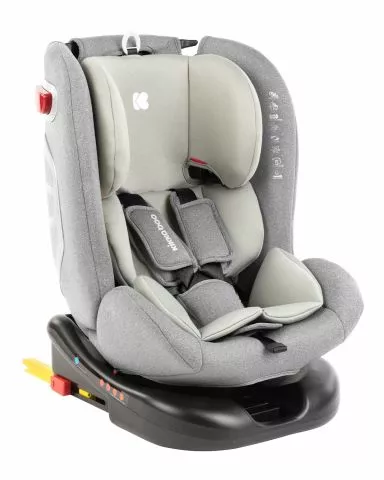 KIKKABOO AUTOSEDIŠTE 0-1-2-3 (0-36 KG) CRUZ SA ISOFIX-OM LIGHT GREY - 0