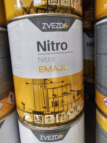 NITRO EMAJL ZA DRVO I METAL - Zvezda - 0