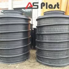 Vertikalni plastični rezervoar 5000l prečnik 1600mm visina 2500mm - 0